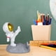 thumbnail image 4 of Soporte universal para teléfono móvil con diseño de astronauta, soporte de escritorio de resina B2 oro, 4 of 9