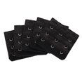 thumbnail image 2 of 5 Pieces 3 Hooks Ladies Bra Extender Bra Extension Strapless Underar Strap Black, 2 of 8