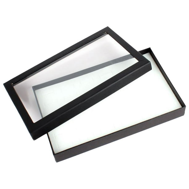 s Caja de presentación con 36 ranuras de belleza con tapa