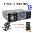 thumbnail image 3 of Car Radio 1 Din 4inch HD USB / SD /FM Stereo Bluetooth MP5 Player for Phone RDS Touch Screen TF WMA USB RCA ,High Volume Speaker, 3 of 6