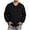 Black Sewatshirt, variant on LONKITO Sweatshirts for Men V-neck Pullover Sweatshirts Long Sleeve Ribbed Hem Loose Tops for Fall Winter Clothes