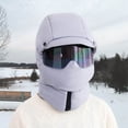 thumbnail image 1 of ddioayh Clearance Windproof Coverage Outdoor Riding Mask With Glasses Face Mask Winter Windproof Hat, 1 of 9