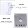 thumbnail image 2 of HLONK 2 Pcs Timing Socket Dusk to Dawn Sensor Plug Timer Outdoor for Lights Appliance Outlet Indoor, 2 of 6