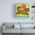 thumbnail image 3 of Hillary Vermont Pet Designs for Humans 'Personal Trainer Brown Dog' Canvas Art, 3 of 3