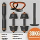 thumbnail image 3 of Kit de mancuernas y barras para ejercicio en casa Brandtrendy 6 en 1 30 Kg, 3 of 7