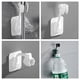 thumbnail image 3 of Soporte de cabezal de ducha giratorio de 360 ° Soporte de brazo de ducha autoadhesivo ajustable Sopo Tomshoo  Blanco, 3 of 7