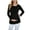 Black, variant on Women's Maternity Tops Sweaters Long Sleeve Knit Pregnancy Shirts Clothes