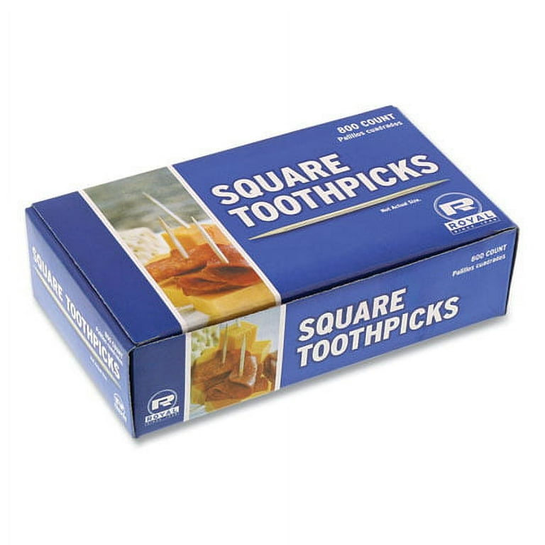 Square Wood Toothpicks, 2.75 Square Wood Toothpicks, 2.75