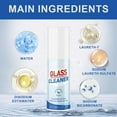 thumbnail image 6 of Glass Cleaner Glass Cleaner Spray Foaming Glass Cleaner With Window Squeegee Streak Cleaning And Shine Ammonia Glass Cleaner 100ml Cleaning Vinegar for Home Couch Fuzz Remover Breathe Fresh Washing, 6 of 9