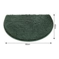 thumbnail image 6 of Mdesiwst Bath Mat Semicircle Anti-slip Thick Soft Shaggy Super Water Absorbent Chenille Shower Floor Rug Pad Bathroom Bedroom Supplies, 6 of 8