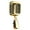 Gold, variant on Classical Retro Dynamic Microphone Dynamic Vintage Vocal Microphone for Live Acts Stage Performances