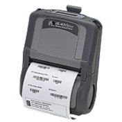 Zebra QL 420 Plus Direct Thermal Printer, Monochrome, Portable, Label Print, USB, Battery Included