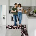 thumbnail image 4 of Kitchen Rugs 2 Piece Waterproof Non Slip Kitchen Kitchen Rug Set for Sink Office Kitchen Cafe,Hand Drawn Butterfly Pattern, 4 of 6