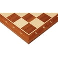 thumbnail image 3 of Sunrise Mahogany & Maple Chess Board with Notation - 2.25" Squares, 3 of 3