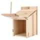 thumbnail image 5 of Casa para pájaros duradera, innovadora casa para pájaros de madera natural, caja de cría para pájaros, ultra sensible, 5 of 9