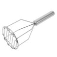 thumbnail image 6 of Stainless Steel Potato Masher for Kitchen Silver Color Easy to Clean Multifunctional Tool, 6 of 8