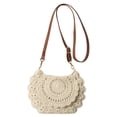 thumbnail image 3 of CAIXIA Women'S Crossbody Handbags Girls 2 Styles Crochet Pouch Crossbody Messenger Bag, Stylish Travel Toiletry Organizer Shoulder Purse, 3 of 5