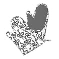 thumbnail image 5 of Cauagu Hand Drawn Snake Print Oven Mitts 2 Piece Set,BBQ Gloves Grilling Gloves Kitchen Silicone Oven Gloves Heat Resistant Oven Mitts for Barbecue Cooking & Baking, 5 of 6
