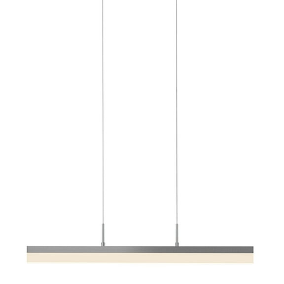 Sonneman 2345.16 Stiletto 24" Wide Linear Led Chandelier - Silver