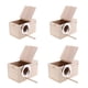 thumbnail image 1 of Casas colgantes de madera para pájaros,Pajarera de madera,Casa de alimentación de aves,Caja nido,Caja nido de periquitos,Estación de alimentación de aves, 1 of 9