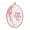 Color 2, variant on Canvas Wall Art Pink Heart Happy Mother s Day Gift Oval Framed Canvas Prints Vintage Wall Hanging Decor for Home Decorations 8.6"x11.4"