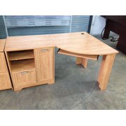 Reale Magellan Collection Corner Desk Honey Maple Reale Magellan Collection Corner Desk Honey Maple Image 2 Of