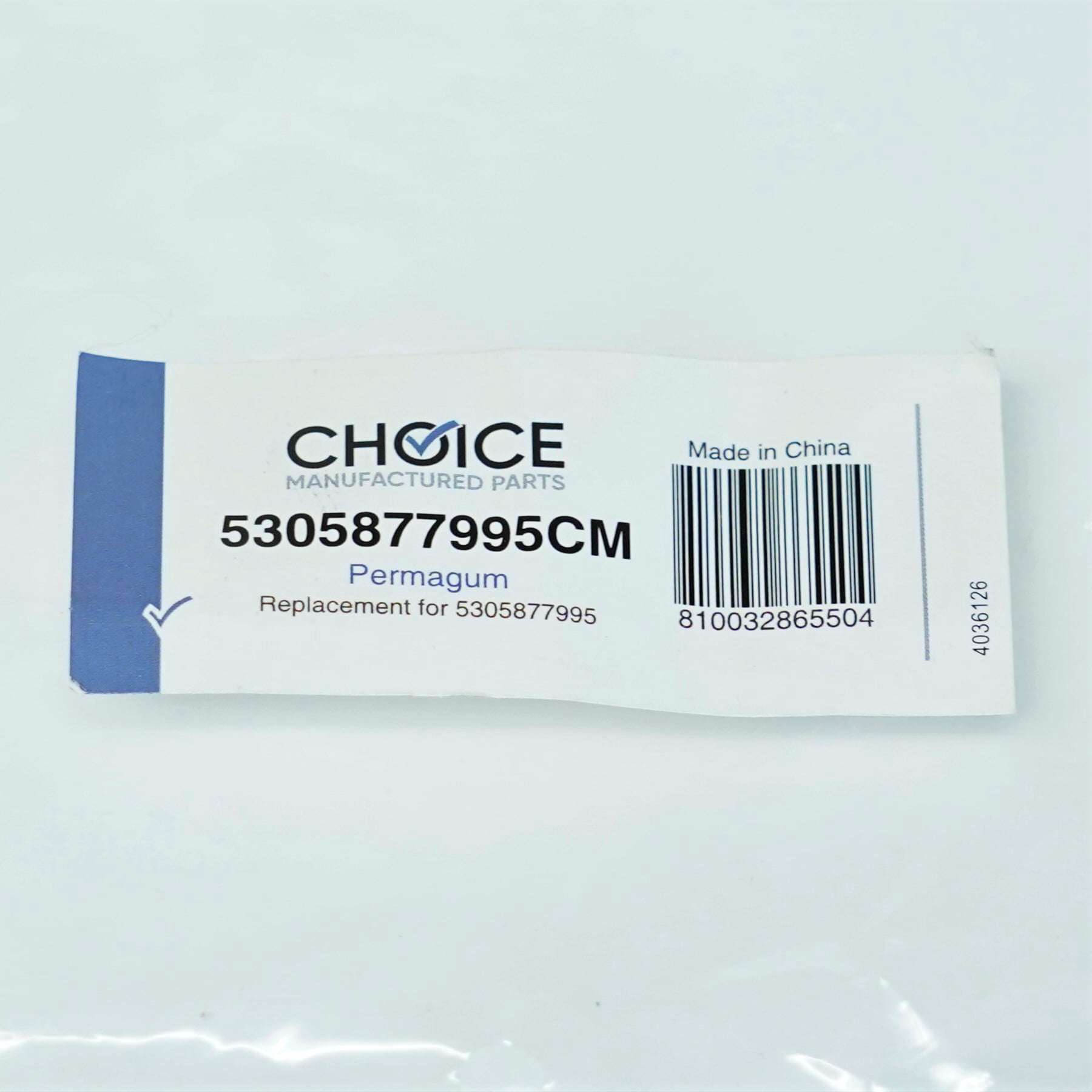 Choice Parts 5305877995 for Electrolux Frigidaire Refrigerator Permagum Seal