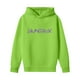 thumbnail image 4 of Moonsky Sudadera con capucha y cordón HUNTRX, estampado de grupo de chicas coreanas, jersey corto, suave y cómodo, top de manga larga para primavera y otoño. Verde fluorescente 120, 4 of 5