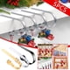 thumbnail image 4 of Zmeidao - 5 soportes para calcetines navideños, ganchos para repisa de chimenea, antideslizantes para decoración navideña, 4 of 4
