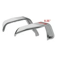 thumbnail image 2 of Aries 1500202 Fender Flare  9-1/4 Inch Tire Coverage; Raw; Aluminum; Compatible With ARIES Side Marker Lights; Direct-Fit; Set Of 2, 2 of 2