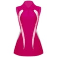 thumbnail image 3 of Miutii Womens Golf Tennis Dresses Zipper Sleeveless Tank Dresses Workout Athletic Running Dresses Hot Pink XXL, 3 of 9