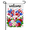 Garden Flag-3, variant on Wisteria Lavender Garden Flag 12×18in Double Sided, Dragonfly Bee Yard Banner, Fragrant Purple Floral Decor for Spring Summer Lawn Patio Courtyard Farmhouse Exterior