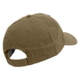 thumbnail image 4 of The Barber Logo Embroidered Low Profile Dyed Cotton Twill Cap - Khaki OSFM, 4 of 5