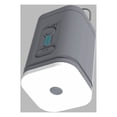 thumbnail image 4 of Soidarity Bomba de aire eléctrica con luz para un inflado rápido y fácil Compresor de aire fácil de usar Estufas de camping gris 1200mA, 4 of 6