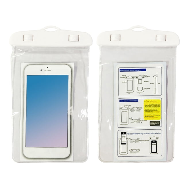 Bolsa Seca Impermeable Para Teléfono Móvil, Funda Universal Impermeable Para Teléfono Móvil Para Buceo Submarino