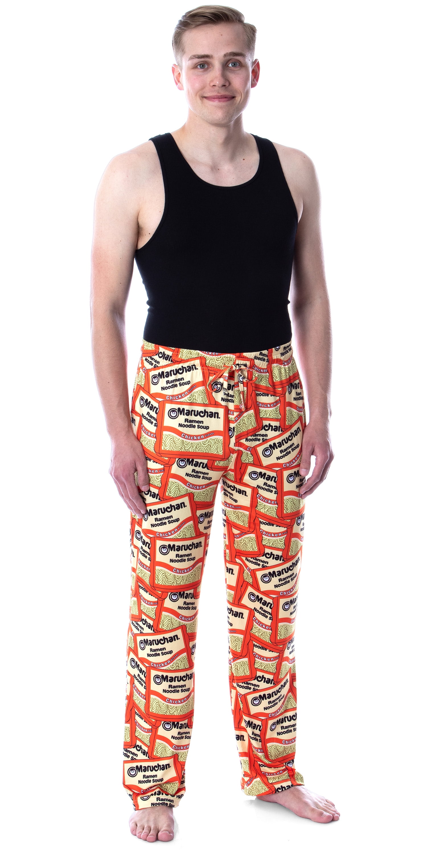 Official Maruchan Men's Ramen Noodle Pajama Pants, Chicken