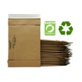 thumbnail image 1 of Eco Friendly Brown Kraft Heavy Duty Paper Padded Mailers! Cushioned Recyclable Mailing Envelopes, 1 of 10