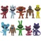 thumbnail image 1 of 8 unids/set Anime bichos sonrientes figura juguetes 5-7cm PVC dibujos animados Animal pastel decoración modelo juguetes regalos, 1 of 3