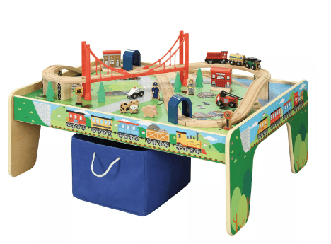 thomas and friends train table with drawer