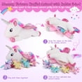 thumbnail image 2 of Animal de peluche, gnomantic, unicornio, mamá con 4 bebés y niñas de 3 a 8 años, 2 of 7