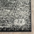 thumbnail image 3 of Safavieh EVK270K-3 Evoke Collection Charcoal and Ivory Area Rug, 3' x 5''), 3 of 8