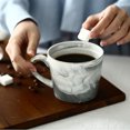 thumbnail image 3 of Coffee Mug Creative Marble Line Design Ceramic Drinking Mug Coffee Cup Milk Cup, 3 of 10
