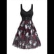 thumbnail image 3 of Vestidos Casuales de Verano y Otoño para Mujer, Vestido Gótico Sin Mangas con Escote en V, Vestido Cruzado Fluido de Corte A. Negro M, 3 of 9