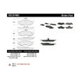 thumbnail image 2 of Centric C-Tek Brake Pad Set, #102-07460, 2 of 4