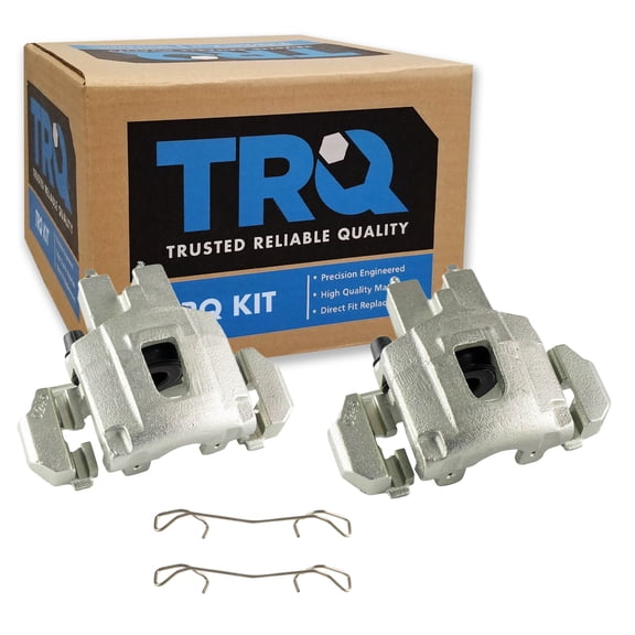 TRQ Rear Brake Caliper Set Compatible with 1999-2004 Jeep Grand Cherokee