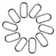 thumbnail image 5 of Mosquetones de bloqueo ligeros Zulema Gancho de mosquetón con mosquetón Plata, 5 of 7