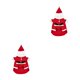 thumbnail image 1 of Greeniant Invierno frío Navidad Ropa para mascotas Mantener caliente Cómodo Traje de Papá Noel Ropa de dibujos animados Accesorio para XXL 2Conjunto, 1 of 6