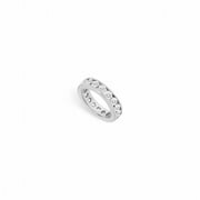 UBAGRD250CZ141-3-116RS5.5 Cubic Zirconia Eternity Band 925 Sterling Silver, 2.50 CT - Size 5.5