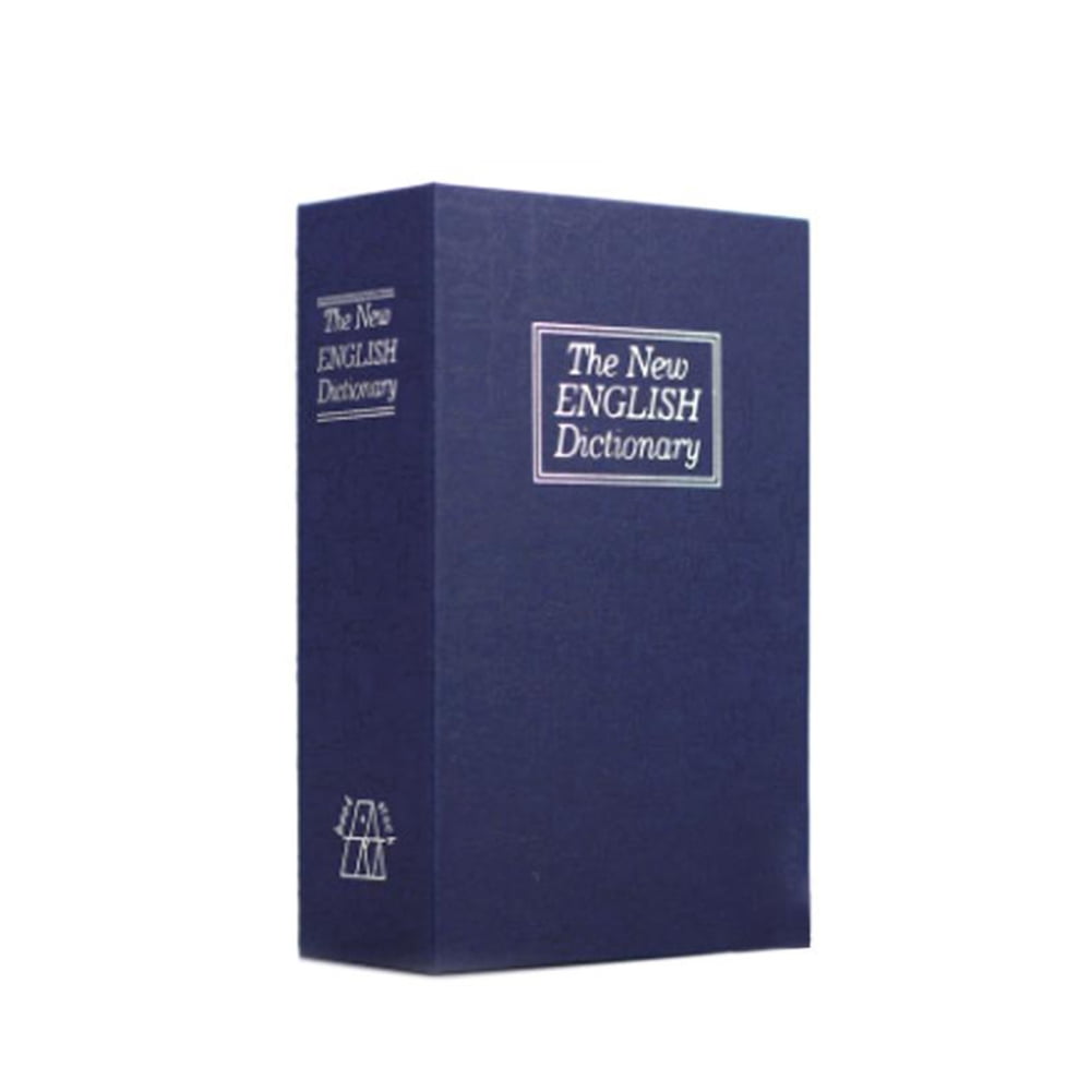 Book Safe With Key Dictionary Shaped Hidden Secret Book Safe Diversion Safe Book Lock Box