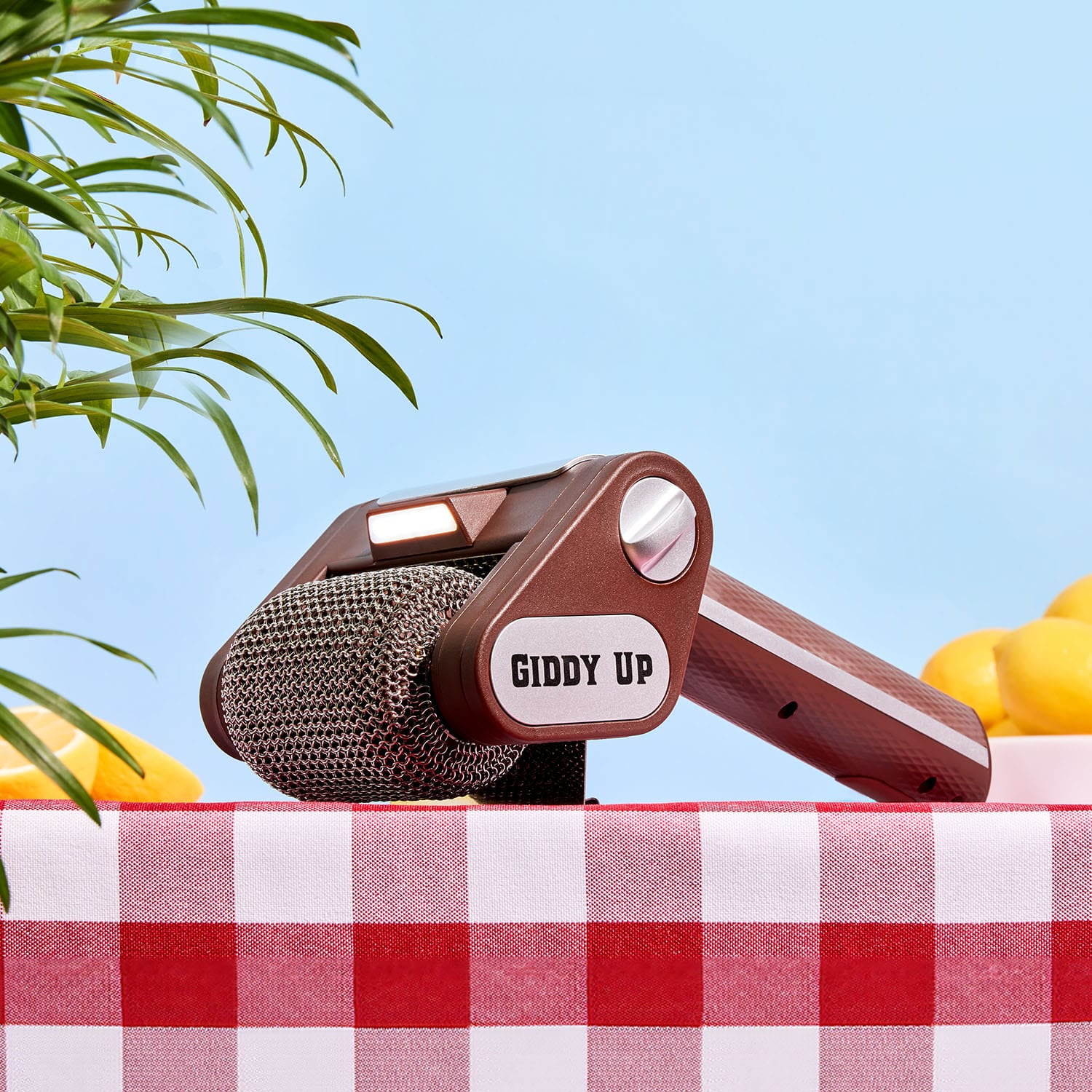 Horsepower Giddy up Grill Brush, Heavy-Duty Stainless Steel Bristle Grill Brush